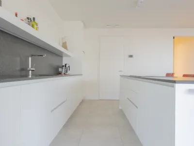 De Branding B31 Wohnung mit Meerblick in Cadzand-Bad Zeeland  Küche