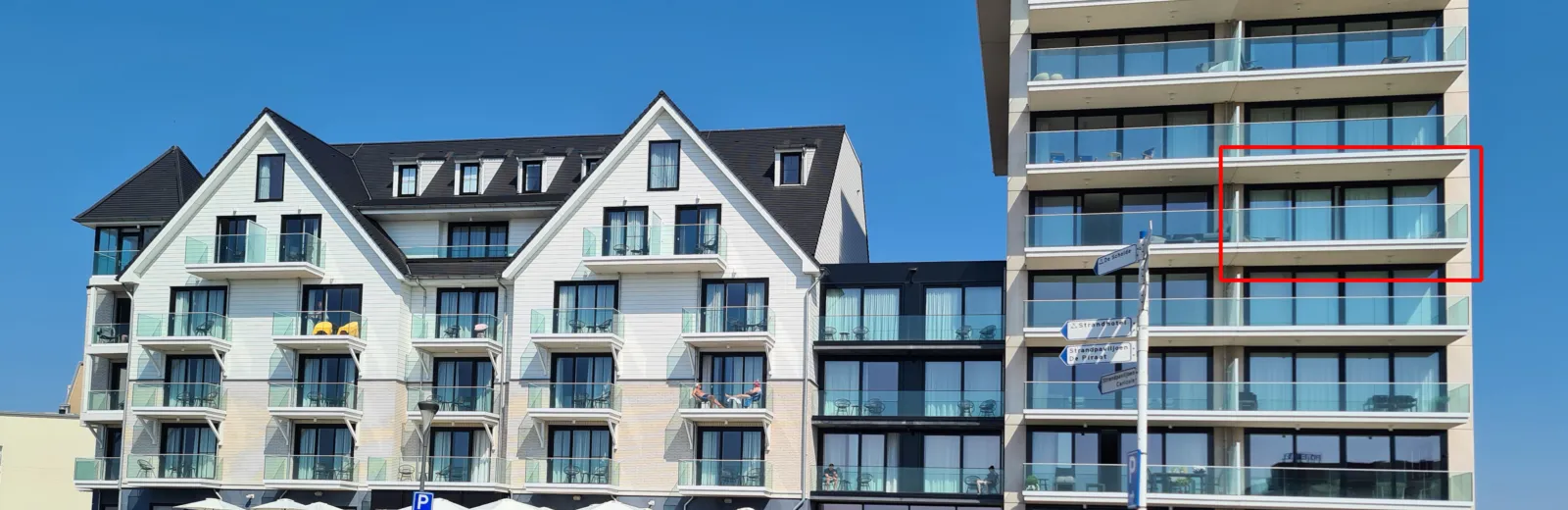 Residentie de Schelde 5b Ferienwohnung mit Meerblick am meer in Cadzand-Bad Zeeland