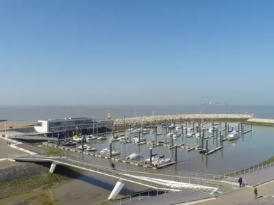 Residentie De schelde 601 Penthouse mit Meerblick in Cadzand-Bad Zeeland hafen