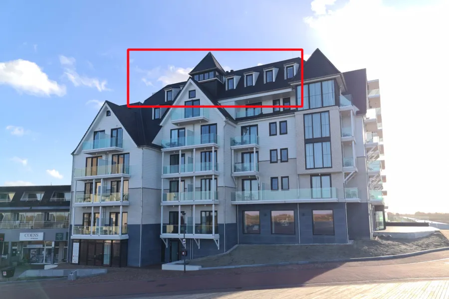 Residentie de Schelde 601 Penthouse mit Meerblick Cadzand-Bad Zeeland
